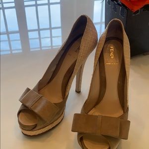 Perfect condition Fendi Heels